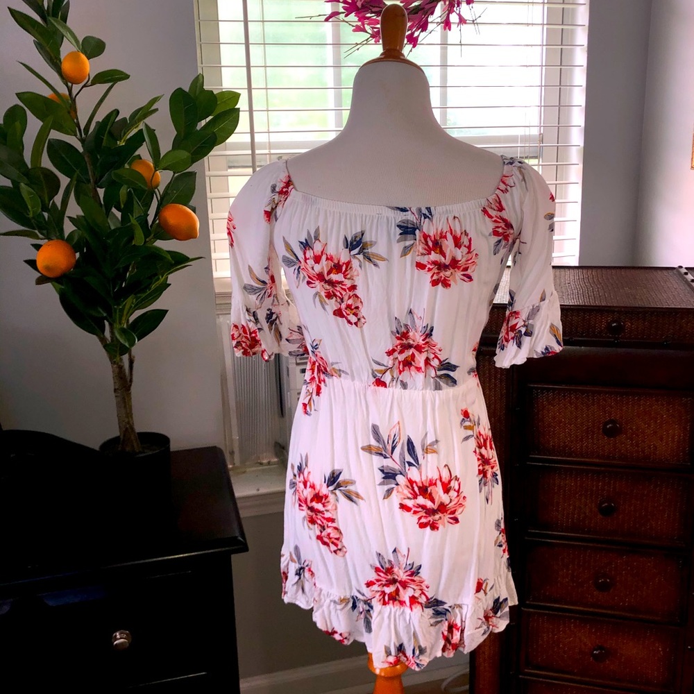 Floral print dress